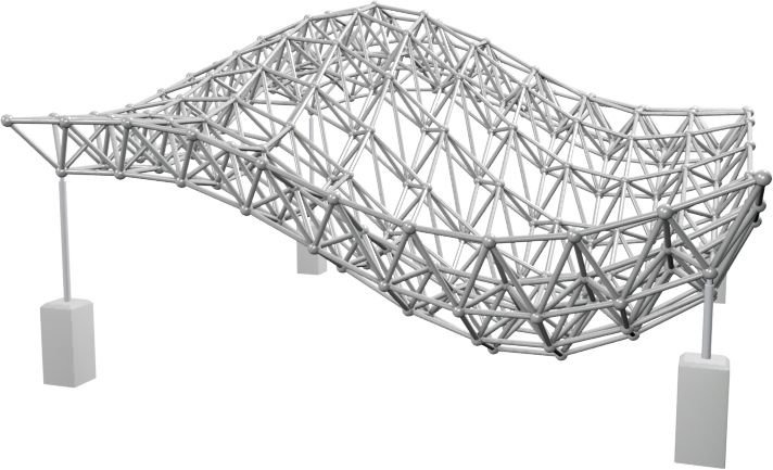 3D Free Form Structure